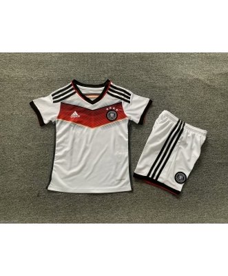 Germany Retro Home Shirt Kids 2014