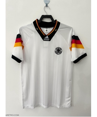Germany Retro Home Shirt Men 1992