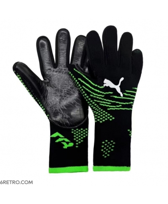 Goalkeeper Gloves Puma Type A(Black and Green)