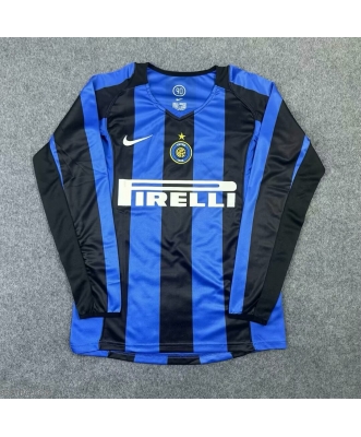 Inter Milan Retro Home Shirt Men 04-05 Long sleeve