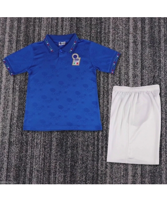 Italy Retro Home Shirt Kids 1999