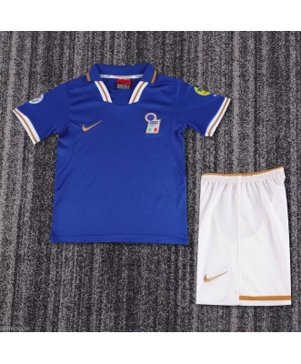 Italy Retro Home Shirt Kids 95-96