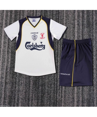 Liverpool Retro Away Shirt Kids 01-02