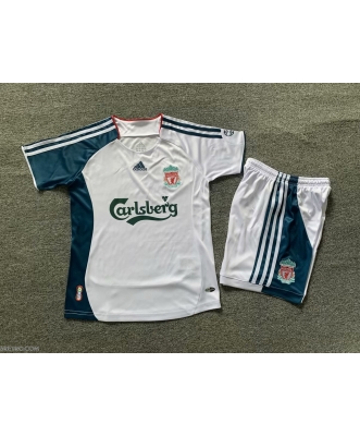 Liverpool Retro Away Shirt Kids 06-07