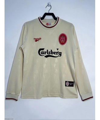 Liverpool Retro Away Shirt Men 96-97 Long sleeve