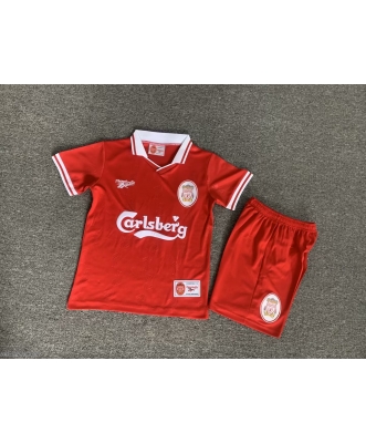 Liverpool Retro Home Shirt Kids 96-97