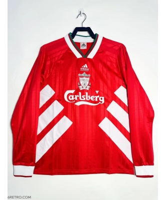 Liverpool Retro Home Shirt Men 93-95 Long sleeve