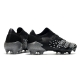 Low-cut Adidas Predator Freak .1 Firm Ground Core Black Grey Four White Football Boots