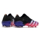 Low-cut Adidas Predator Freak .1 Firm Ground Core Black White Shock Pink Football Boots