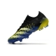 Low-cut Adidas Predator Freak .1 Firm Ground Core Black White Solar Yellow Football Boots
