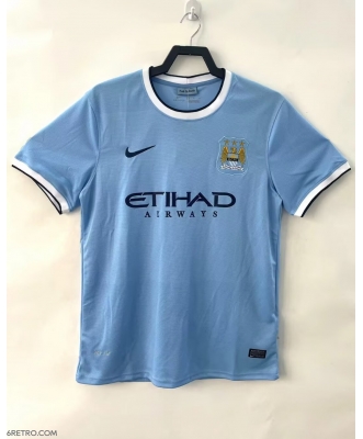 Manchester City Retro Home Shirt Men 13-14