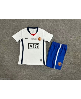 Manchester United Retro Away Shirt Kids 08-09(Champions League)