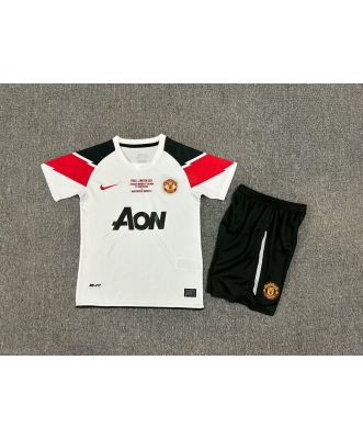 Manchester United Retro Away Shirt Kids 10-11