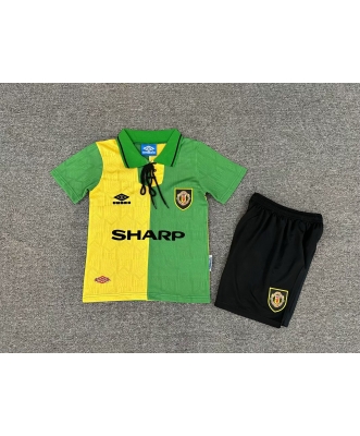Manchester United Retro Away Shirt Kids 92-94