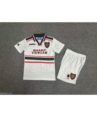 Manchester United Retro Away Shirt Kids 98-99