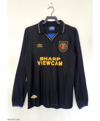 Manchester United Retro Away Shirt Men 93-94 Long sleeve