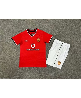Manchester United Retro Home Shirt Kids 12-13