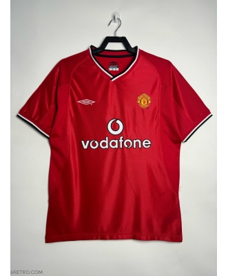 Manchester United Retro Home Shirt Men 00-01