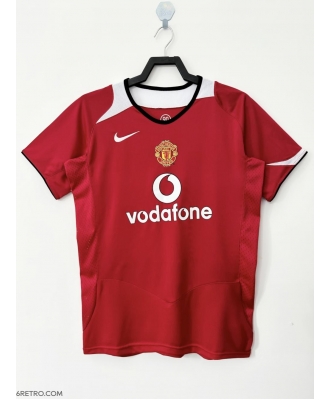 Manchester United Retro Home Shirt Men 04-06