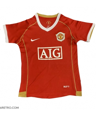 Manchester United Retro Home Shirt Men 06-07