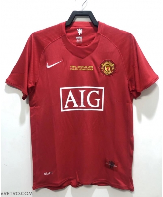 Manchester United Retro Home Shirt Men 07-08
