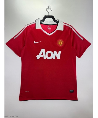 Manchester United Retro Home Shirt Men 10-11