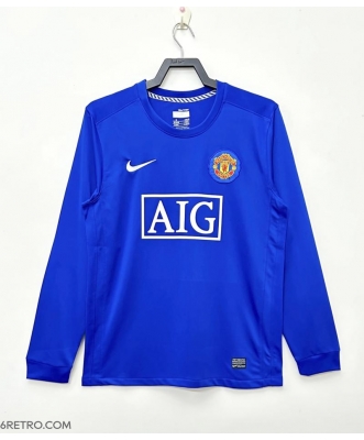 Manchester United Retro Third Shirt Men 08-09 Long sleeve
