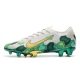 Mbappe Nike Mercurial Vapor 13 Elite Firm Ground Grey Gold Green Football Boots