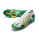 Mbappe Nike Mercurial Vapor 13 Elite Firm Ground Grey Gold Green Football Boots