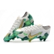 Mbappe Nike Mercurial Vapor 13 Elite Firm Ground Grey Gold Green Football Boots