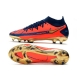 Men Nike Phantom GT Elite DF Firm Ground Orange Blue Golden Football Boots