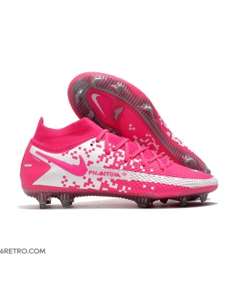 Men Nike Phantom GT Elite DF Firm Ground Pink Blast White Football Boots