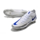 Men Nike Phantom GT Elite DF Firm Ground White Blue Football Boots Men Nike Phantom GT Elite DF Firm Ground White Blue Football Boots