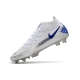 Men Nike Phantom GT Elite DF Firm Ground White Blue Football Boots Men Nike Phantom GT Elite DF Firm Ground White Blue Football Boots