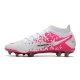 Men Nike Phantom GT Elite DF Firm Ground White Pink Football Boots