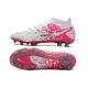 Men Nike Phantom GT Elite DF Firm Ground White Pink Football Boots