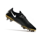 Men Nike Phantom GT Elite Firm Ground 2021 Black Gold White Football Boots