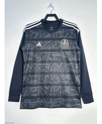 Mexico Retro Away Shirt Men 2019 Long sleeve