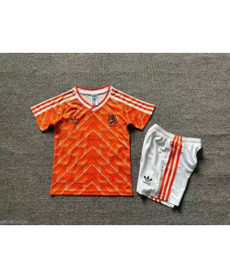 Netherlands Retro Home Shirt Kids 1988