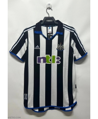 Newcastle United Retro Home Shirt Men 00-01