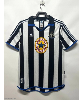 Newcastle United Retro Home Shirt Men 99-00