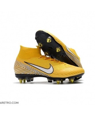 Neymar Nike Mercurial Superfly 6 Elite AC SG-Pro - Yellow Football Boots