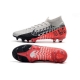 Neymar Nike Mercurial Superfly 7 Elite Firm Ground Chrome Black Red Football Boots