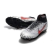 Neymar Nike Mercurial Superfly VI Elite Anti-Clog SG-Pro White Black Red Football Boots