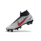 Neymar Nike Mercurial Superfly VI Elite Anti-Clog SG-Pro White Black Red Football Boots