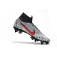 Neymar Nike Mercurial Superfly VI Elite Anti-Clog SG-Pro White Black Red Football Boots