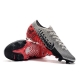 Neymar Nike Mercurial Vapor 13 Elite NJR Firm Ground Chrome Black Red Orbit Platinum Tint Football Boots