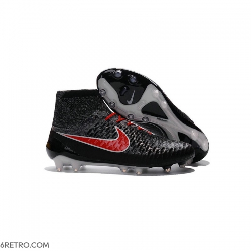 Nike 2016 Magista Obra Firm Ground ACC Black Red Football Boots Nike 2016 Magista Obra Firm Ground ACC Black Red Football Boots