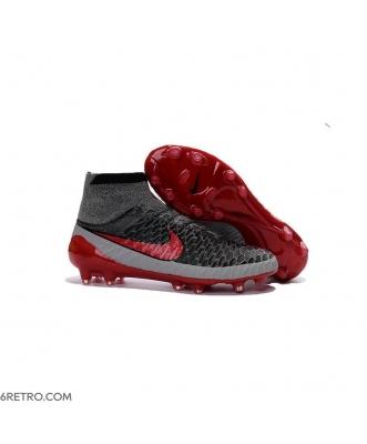 Nike 2016 Magista Obra Firm Ground ACC Gray Hyper Crinson Football Boots