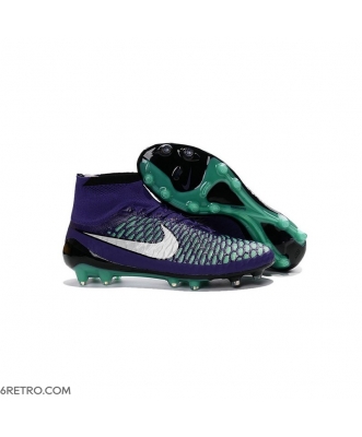 Nike 2016 Magista Obra Firm Ground ACC Purple Green White Football Boots
